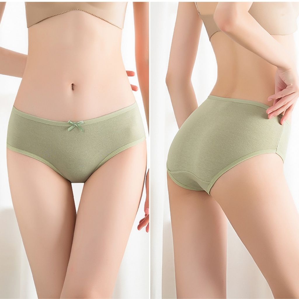Quần lót nữ kháng khuẩn đính nơi gợi cảm sexy ôm trọn vòng 3 quyến rũ DOPICO a05