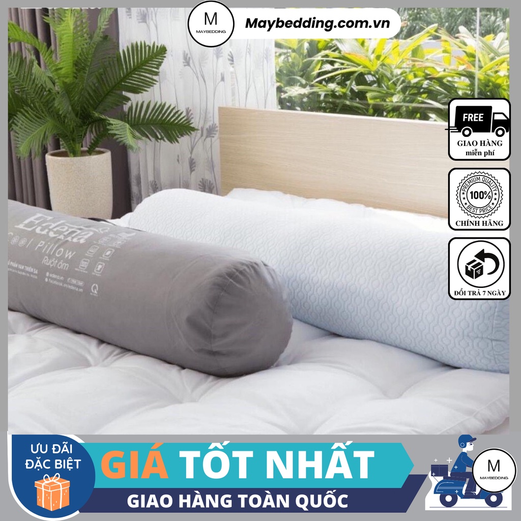 Ruột Gối Ôm Cool EDENA 80x100cm - Hàng Chính Hãng, Cao Cấp