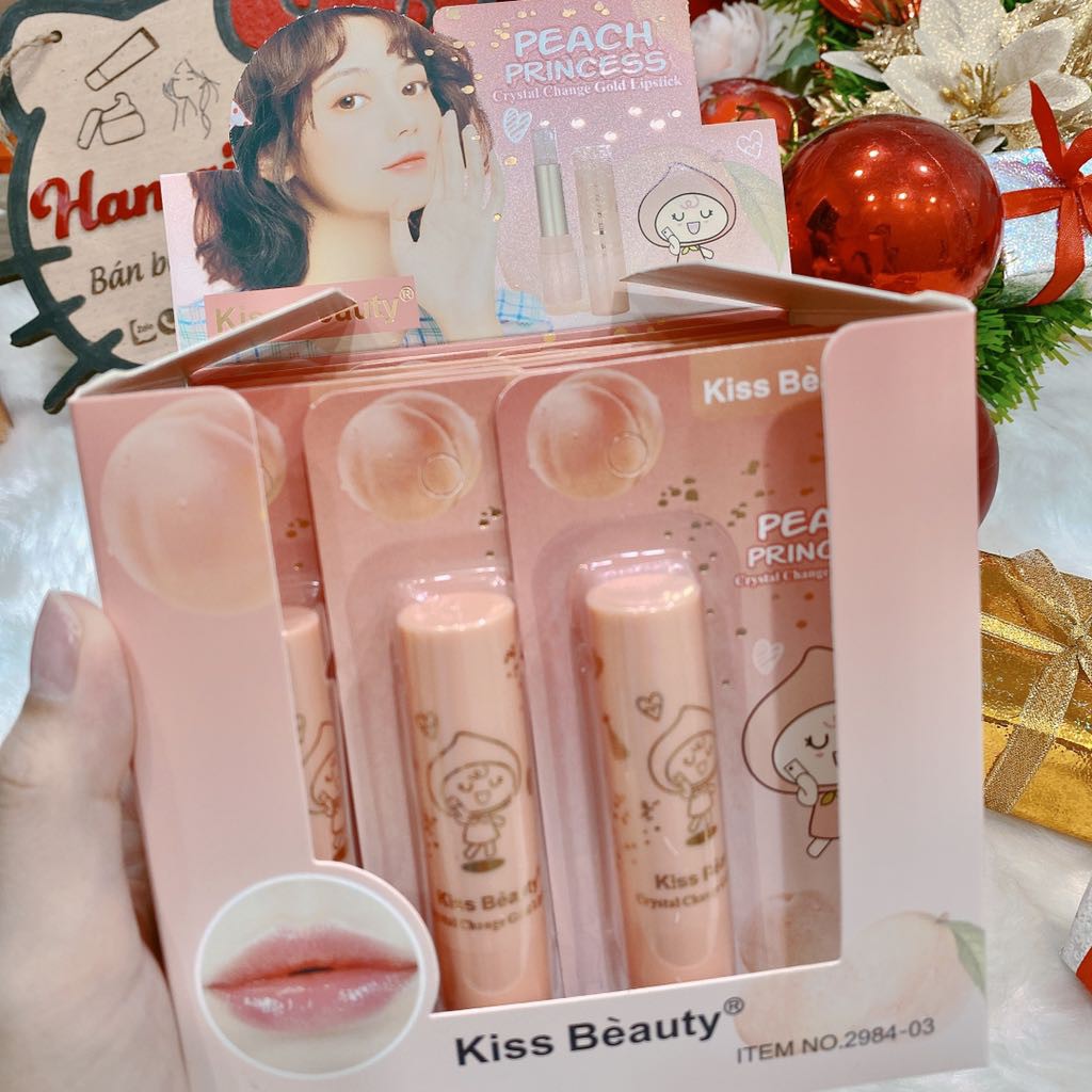 Son dưỡng thạch Peach đào kissbeauty A426