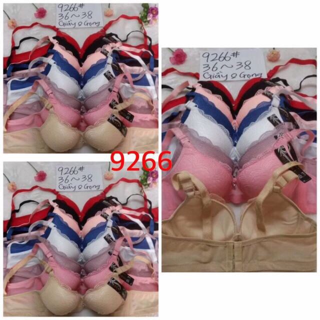 (9266)lẻ=sỉ áo lót ren nâng ngực_thai lan