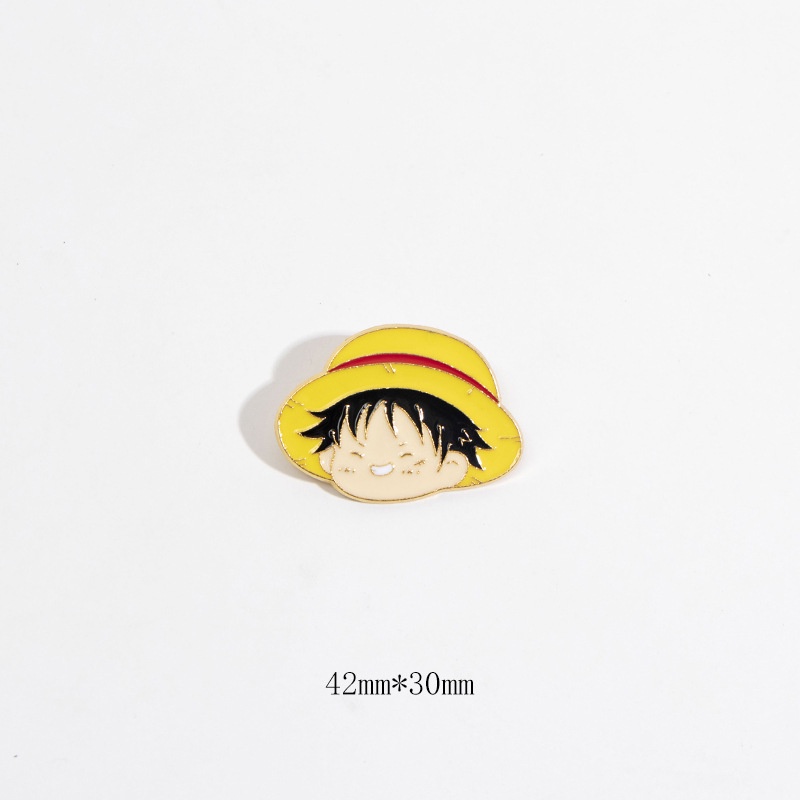 Ghim Cài Áo Kim Loại Hình Nhân Vật Phim One Piece