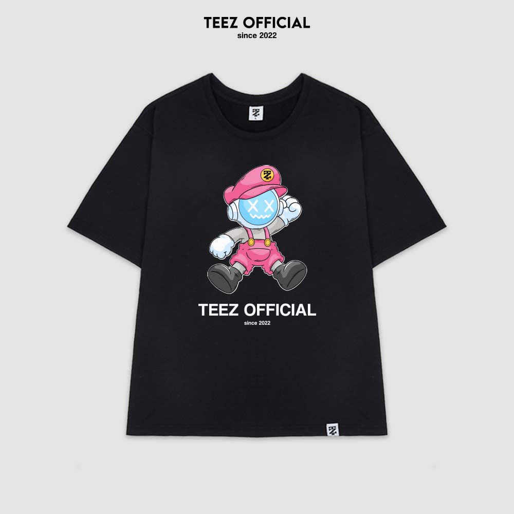 Áo Thun Unisex Nam Nữ TEEZ - TZ1036 Form Rộng Tay Lỡ Freesize