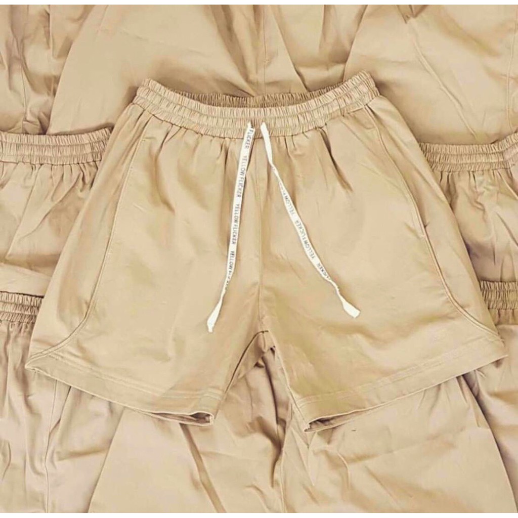 [Mã WASTMAY giảm 15% tối đa 30K đơn 150K] Quần SHORT KAKI VIỀN Nam Nữ Ulzzang Unisex 1hitshop | BigBuy360 - bigbuy360.vn