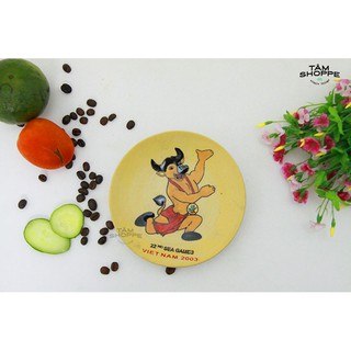 Dĩa gốm Seagame 22 số 43 TTTM