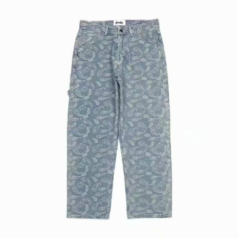 Quần jeans dài ống suông phong cách Hip hop thời trang cá tính cho nam | BigBuy360 - bigbuy360.vn