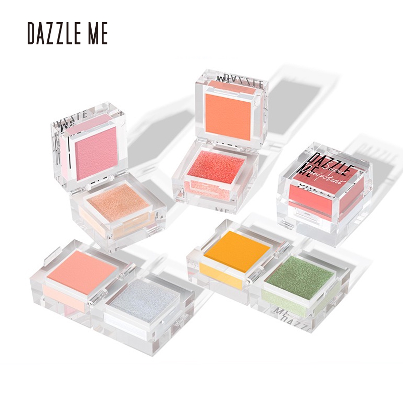 Hộp phấn Dazzle Me độ sáng cao 3.3x3.3x3.2 nặng 4.8G có 6 màu để lựa chọn | BigBuy360 - bigbuy360.vn