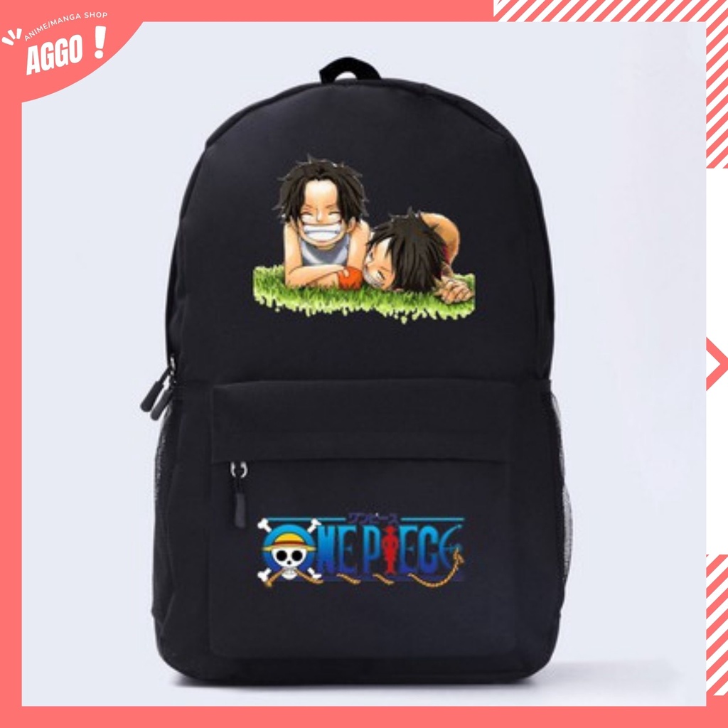 Balo Đi Học One Piece Mũ Rơm