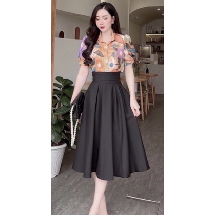 Chân váy công sở nhật chỉ chọn mẫu trên live