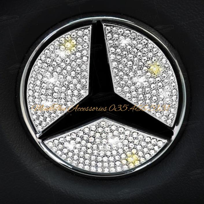 Bộ Đính Đá Full Nội Thất Xe Mercedes - Đá Cao Cấp Swarovski  GLC, E200 E300 C200 C300