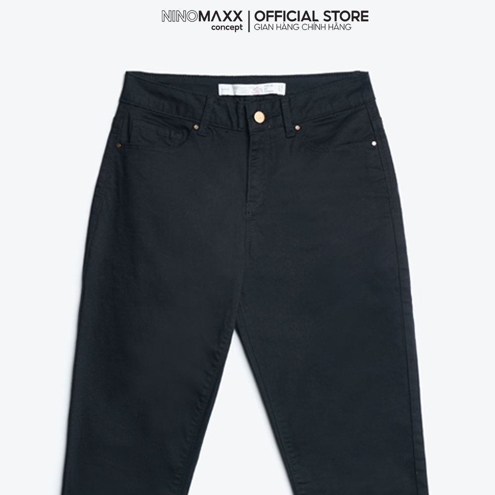 Ninomaxx Quần Kaki jean Basic Nữ dài dáng ôm 1609165