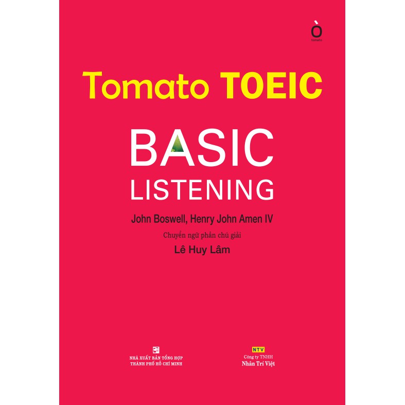 Sách - Tomato TOEIC: Basic Listening (kèm CD)