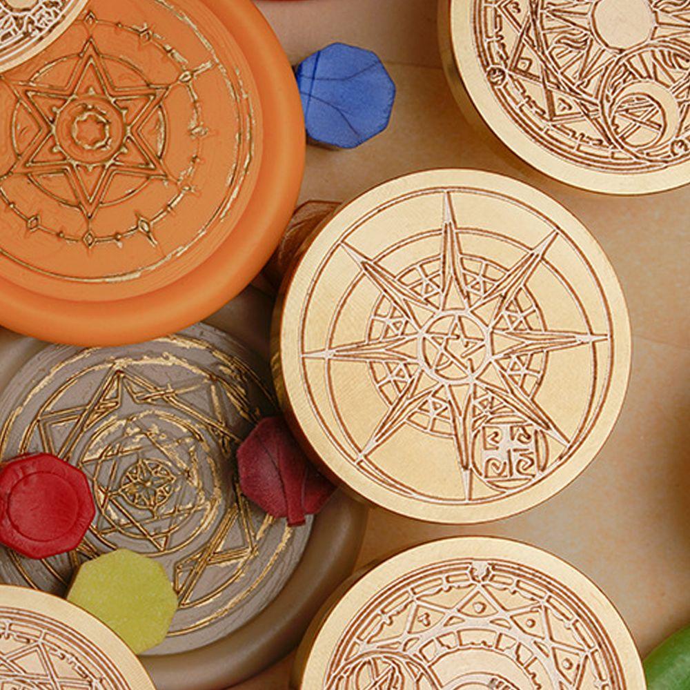 Đầu Tem Ma Thuật DIY Trang Trí Đám Cưới|Con Dấu Trang Trí Phong Bì Bằng Đồng Thau