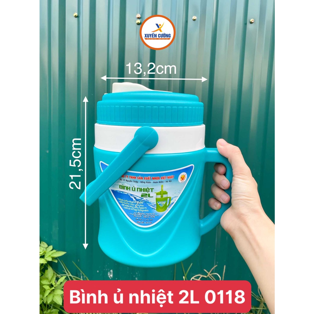 Bình giữ nhiệt, bình ủ nhiệt 2L-0118 và 3L-0119 đa năng việt nhật