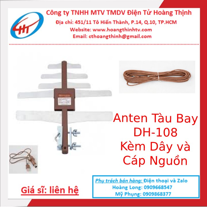 Anten Tàu Bay | anten HDK T2 108 - TB108