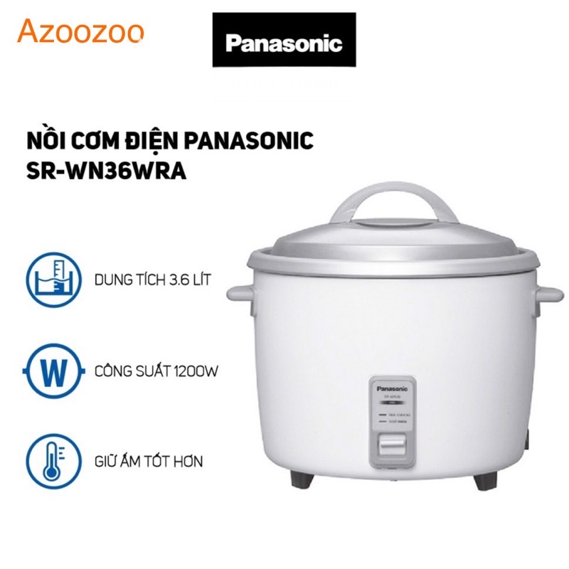 Nồi Cơm Điện Panasonic SR-WN36WRA (3.6L) - Hàng Chính Hãng