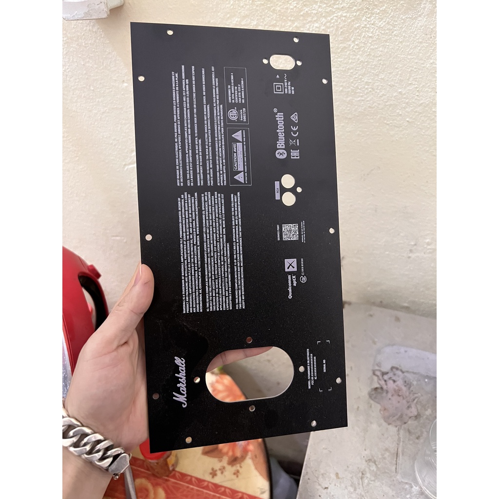 Mặt lưng uv loa chế DIY