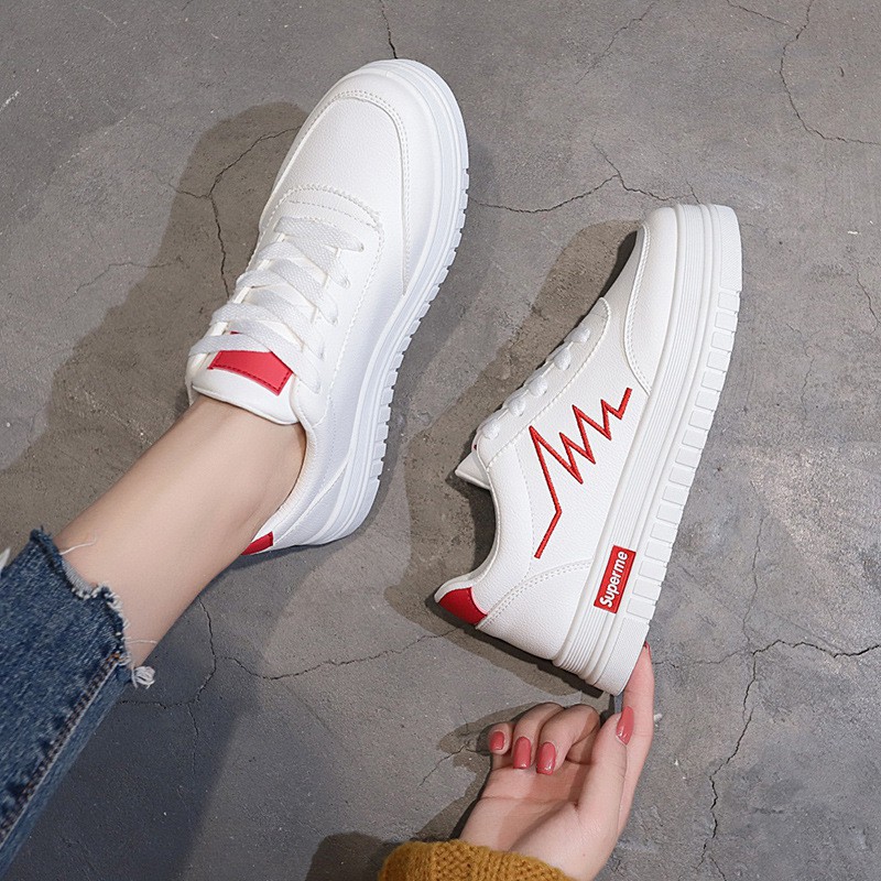 Giày Nữ, Giày Thể Thao Sneaker Nữ Màu Trắng G16 Hot 2020 | BigBuy360 - bigbuy360.vn