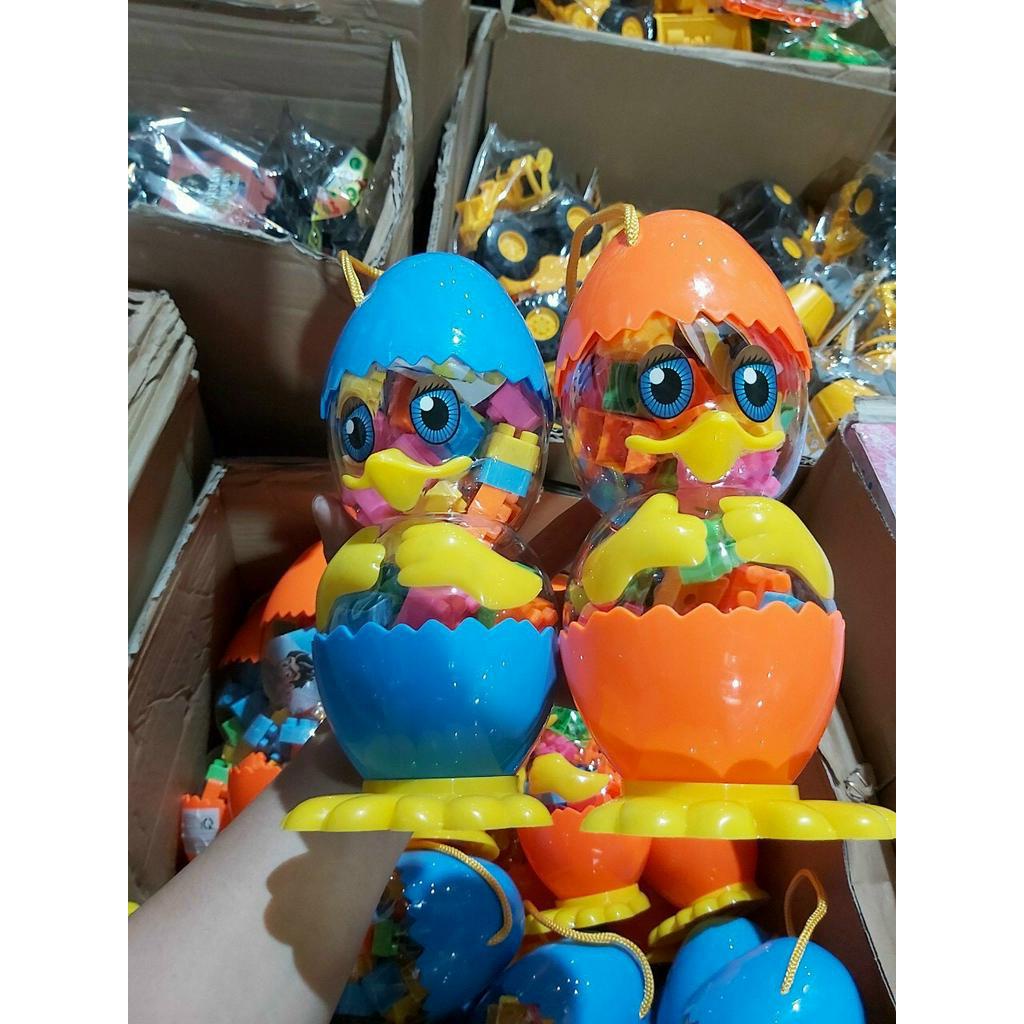 Bộ xếp hình gà con nhiều chi tiết - Đồ chơi lego nhựa ABS an toàn cho sức khỏe của bé - Time365