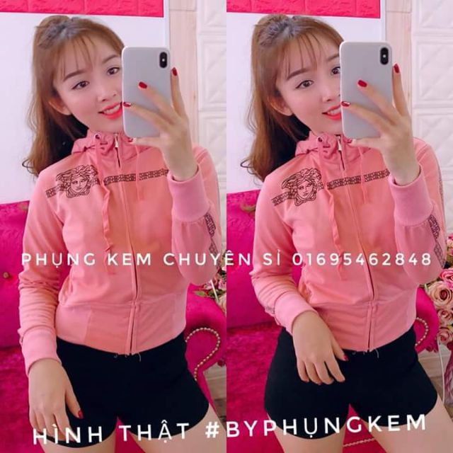 Áo Khoác Versace - Có Nón - (Ảnh Thật 💯)