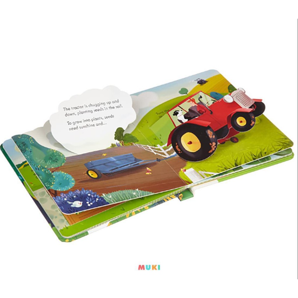 Đồ chơi Usborne Peep inside: Garden/The Zoo/Dinosaurs/The Animal Homes/Night Time/The Farm ( 6 cuốn )