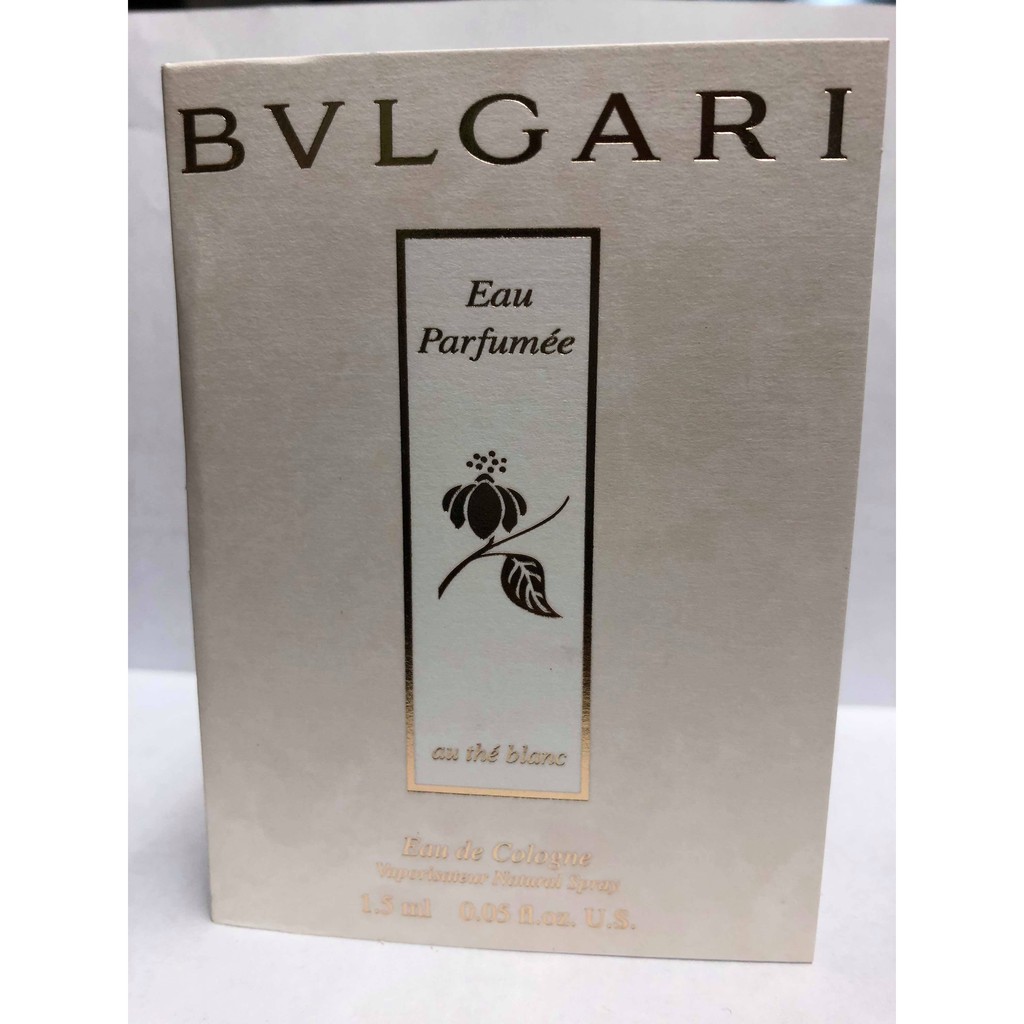 Mẫu Thử - Nước Hoa BVLGARI Eau Parfumee The Blanc EDC 1.5ml
