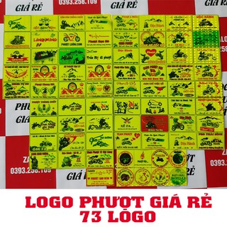 siêu combo 73 logo tem phượt phản quang