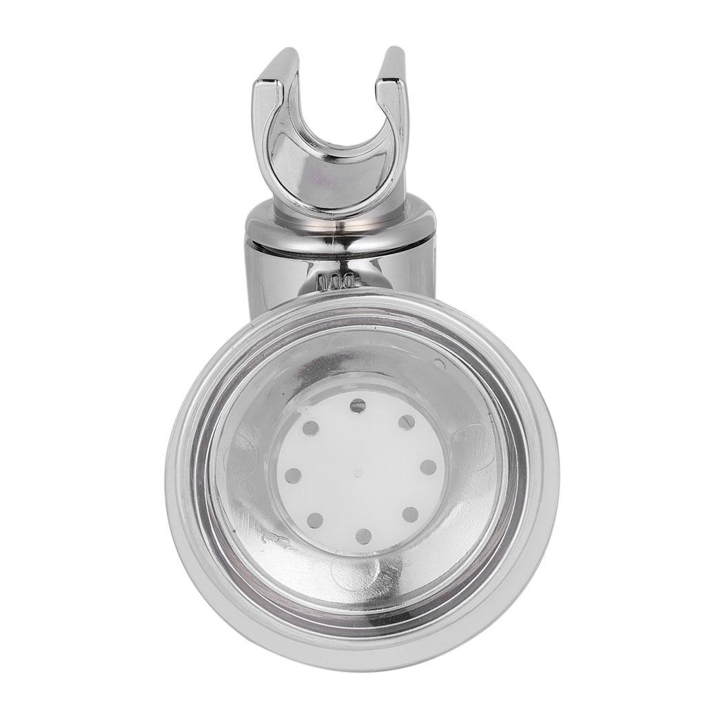 Giá Đỡ Đầu Vòi Hoa Sen (runbu) Gắn Tường Không Cần Khoan Lỗ Kèm Đầu Nối Ống Hút Thông Dụng Cho Khách Sạn
