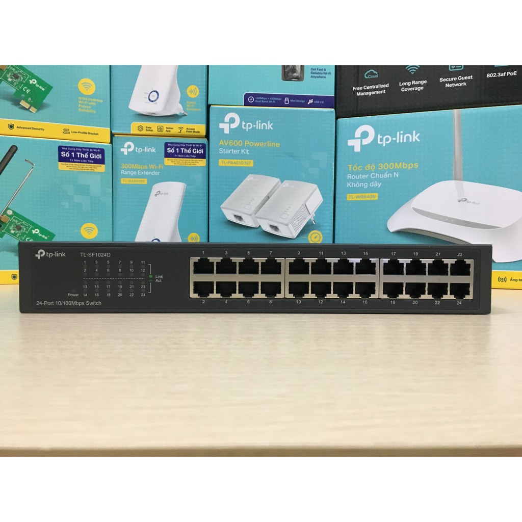 Bộ chuyển mạch SWITCH TP-LINK TL-SF1024D 24 PORT UNMANAGED 10/100MBPS