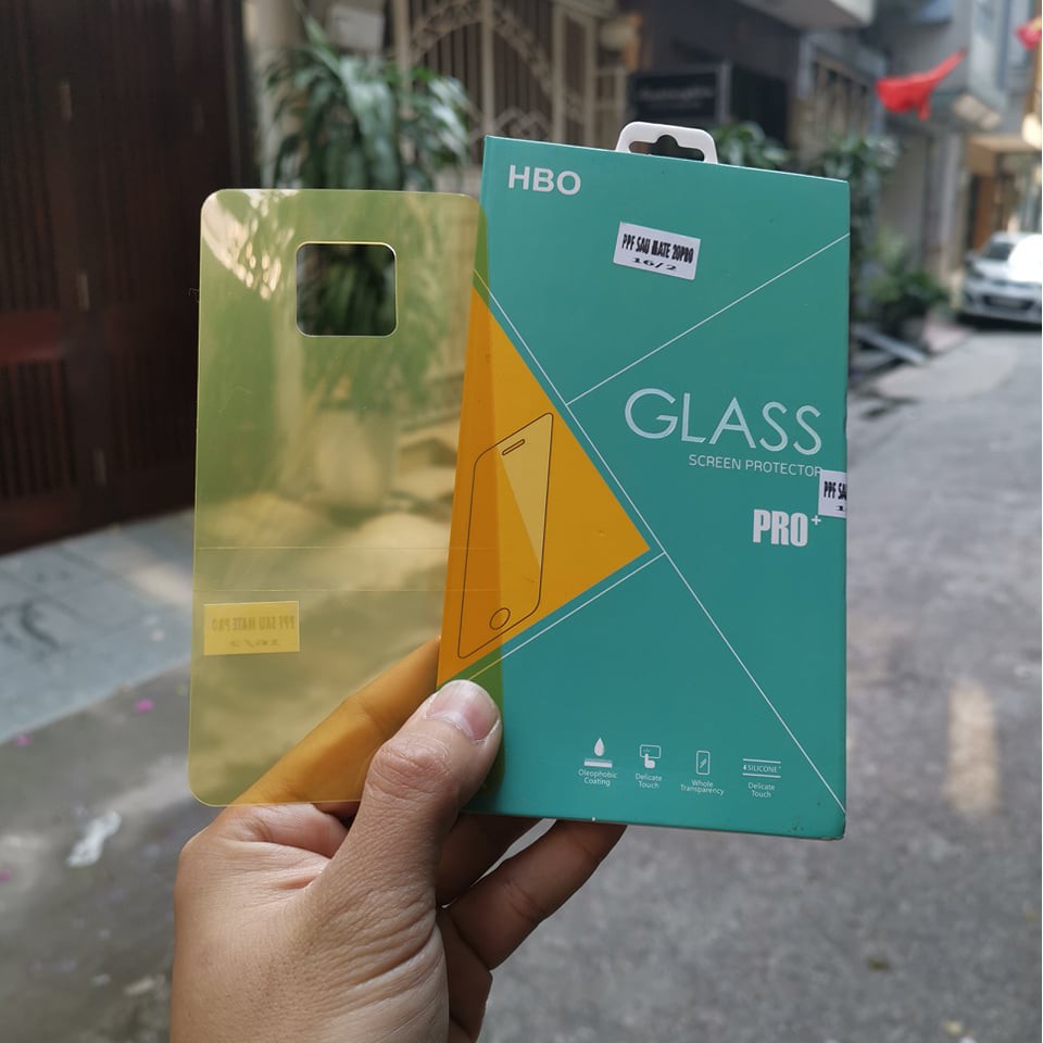 Miếng dán mặt lưng sau PPF Huawei Mate 20 Pro