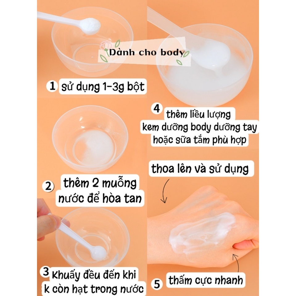 Bột Nia Niacinamide tinh chất làm trắng sáng da nồng độ cao kiểm soát dầu làm sáng màu da