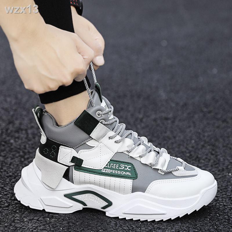 Daddy shoes nam phiên bản hàn quốc của xu hướng mùa xuân siêu cháy giày thể thao cao cấp bảng trắng nhỏ