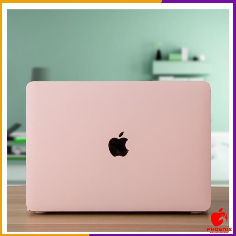 Case Macbook Air 13" (2018-2021) model A1932 , A2179 , A2337 màu pastel (Tặng kèm Nút chống bụi + bộ chống gãy sạc)