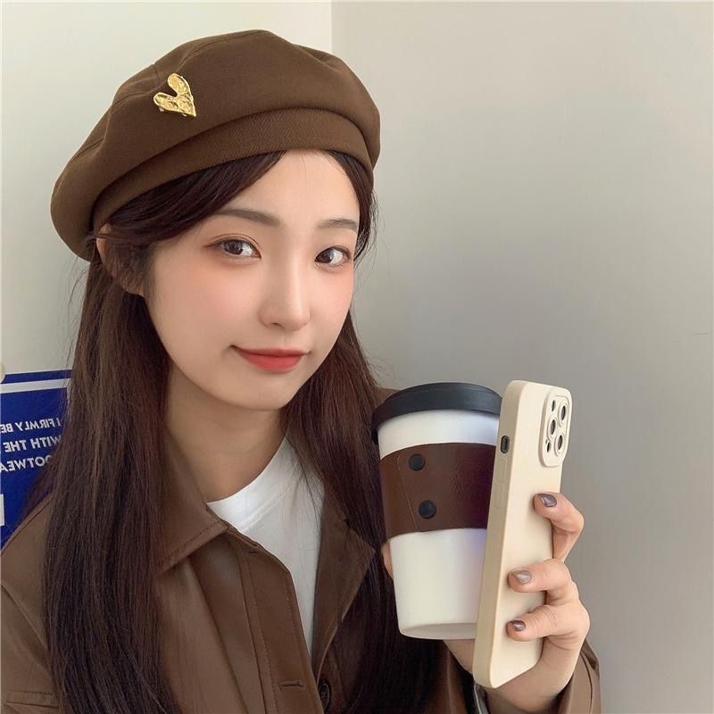 Hàng Mới Về Mũ Beret Họa Sĩ Phong Cách Hàn Quốc Cổ Điển Thời Trang Cho Nữ