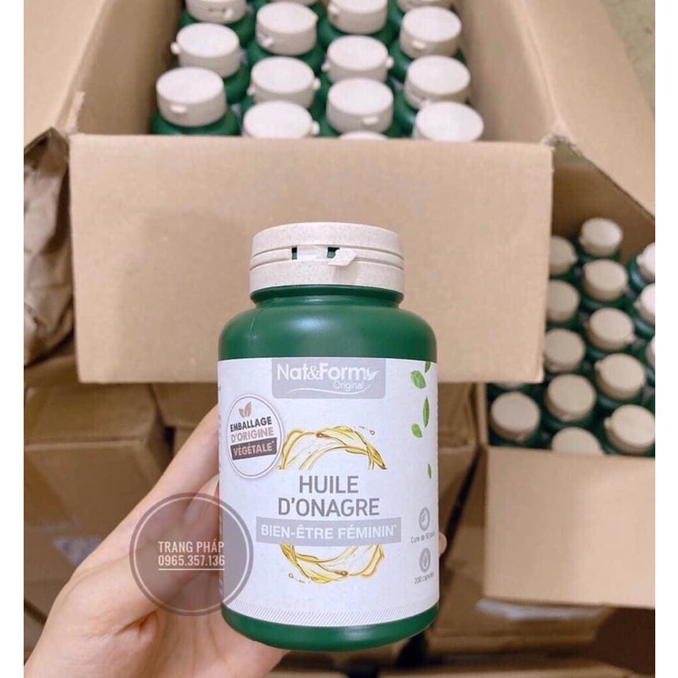 Viên uống hoa anh thảo hữu cơ
