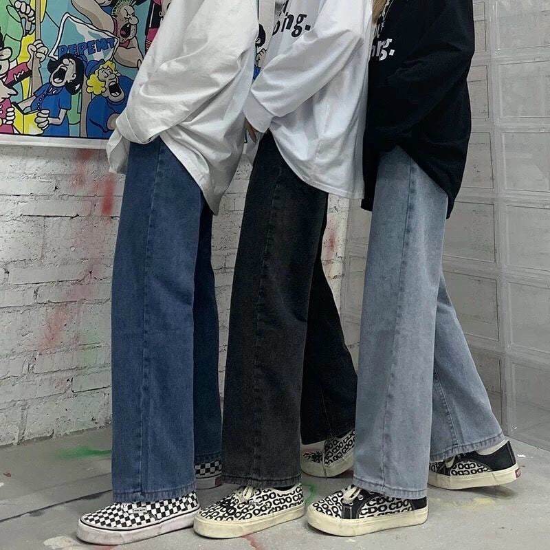 Quần Baggy Ống Rộng Nam - Quần Jean Nam - Chuẩn Phong Cách Hàn Quốc | BigBuy360 - bigbuy360.vn