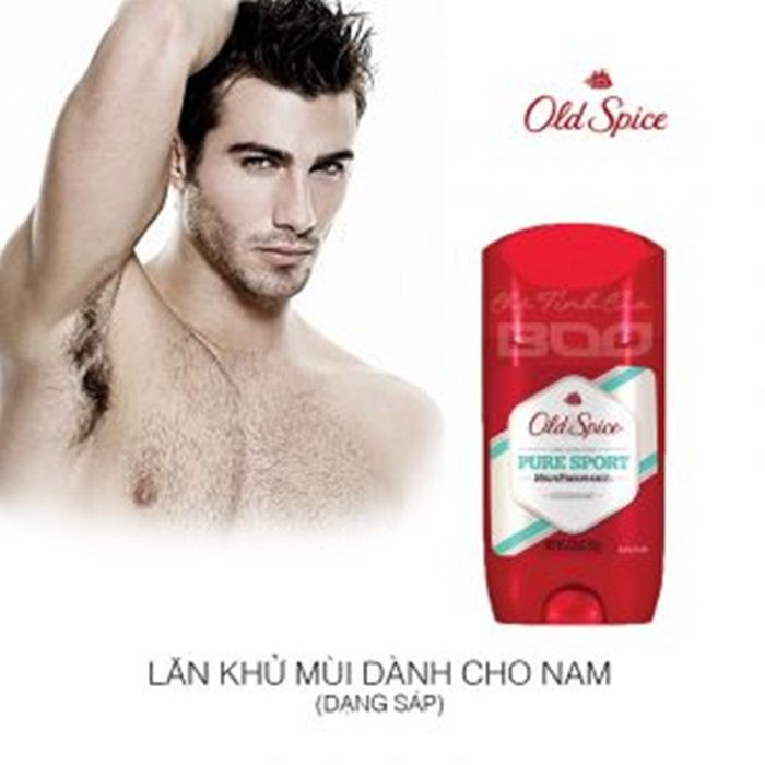 {Cam kết chính hãng} Lăn Khử Mùi Old Spice 85g - 3 oz (Đỏ)