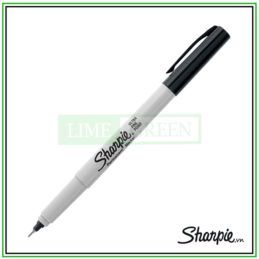 Bút lông dầu ngòi kim vẽ đa chất liệu Sharpie Ultra Fine