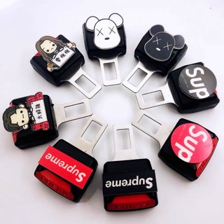 Đầu cắm khóa thắt lưng an toàn trên ô tô Khóa cá tính Ổ cắm đầu kéo Chèn ổ cắm thẻ Hoạt hình Bộ điều chỉnh dây an toàn