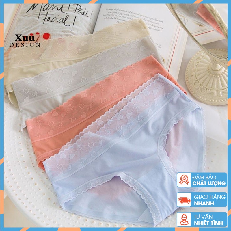 Quần lót ren 💖Xuu Design💖 quần lót đúc Su mỏng nhẹ thoáng khí cao cấp QC10 | BigBuy360 - bigbuy360.vn