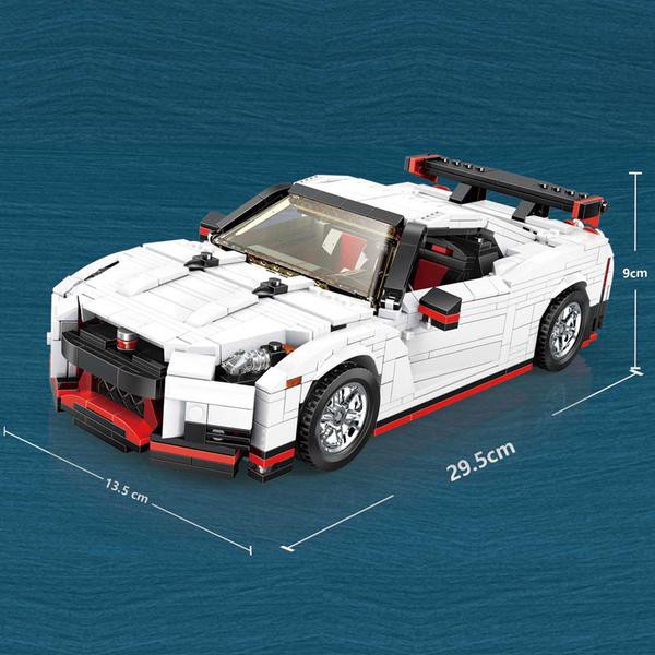 Đồ Chơi Xếp Hình Mould King 13104 ( Xe Đua Nissan GTR R35 NISMO 1024 mảnh )