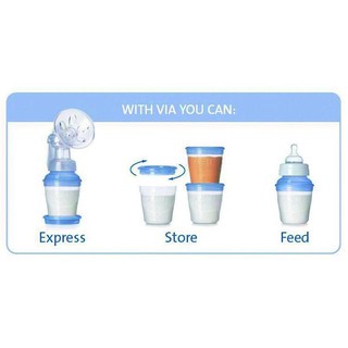 Cốc trữ sữa Philips Avent theo set