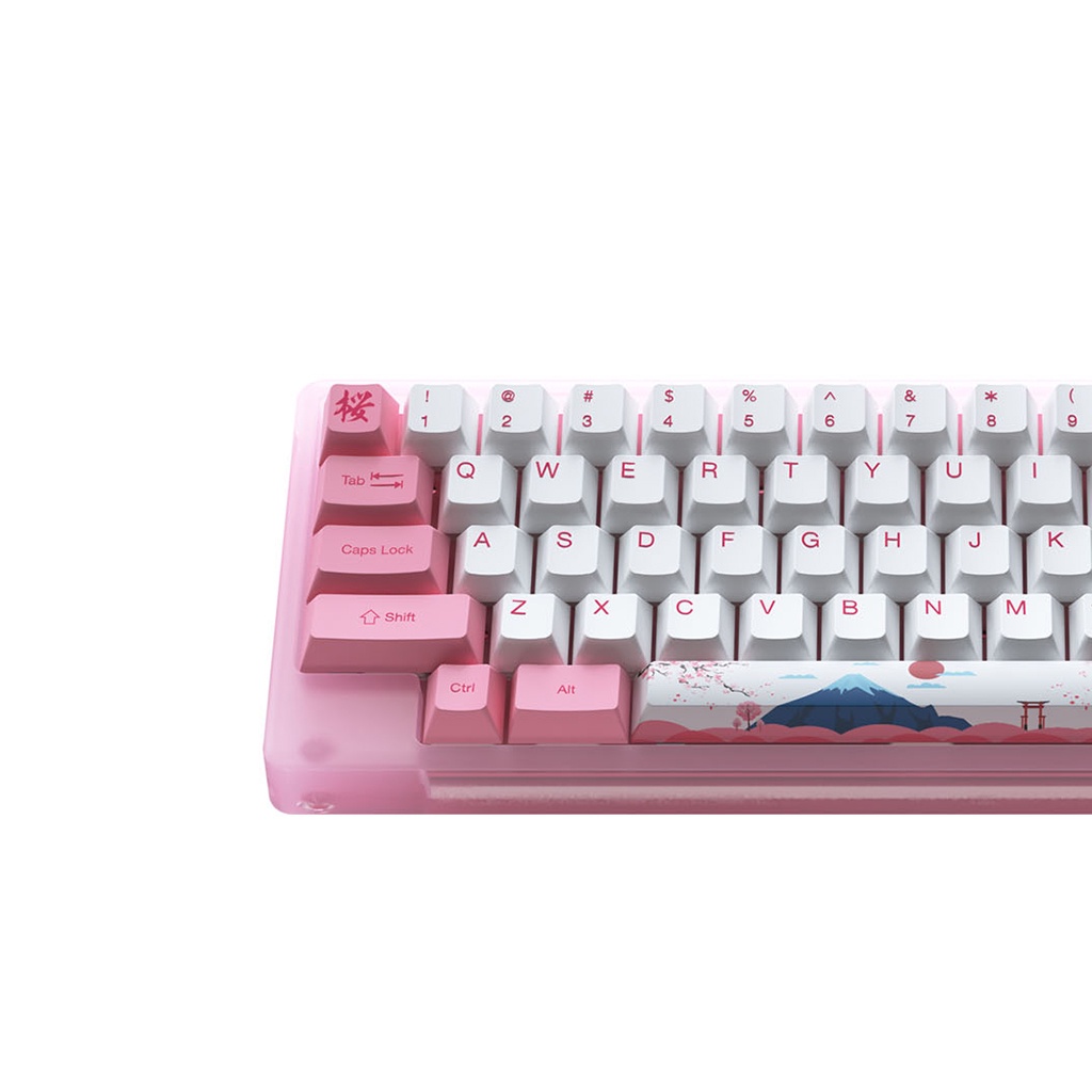 Bàn phím cơ AKKO ACR59 Pink - Bảo Hành Chính Hãng