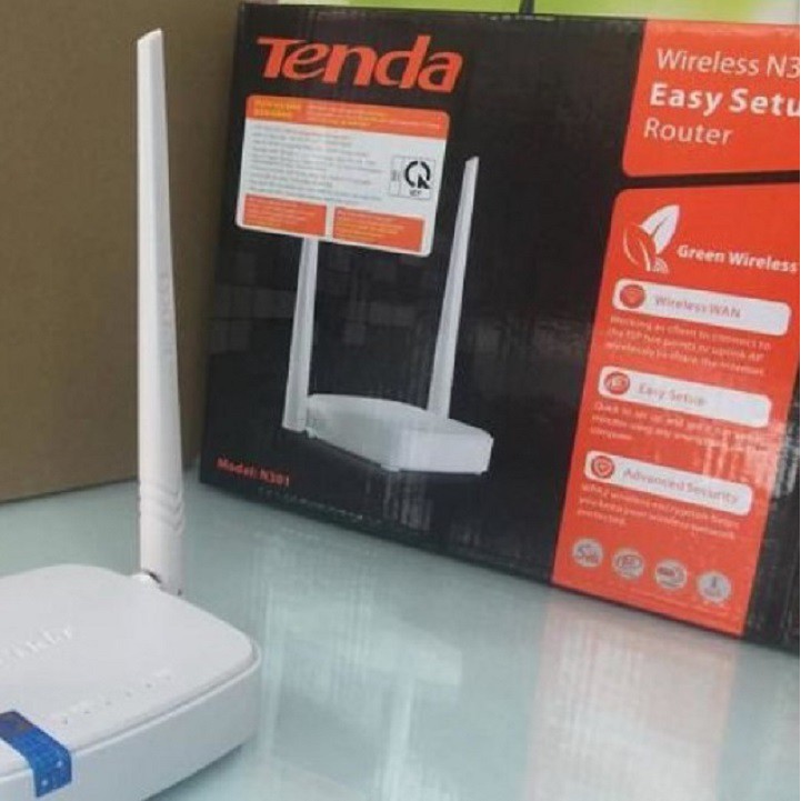 Bộ phát Wifi Tenda N301 Wireless N300 Easy Setup Router