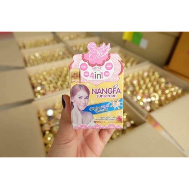 KEM DƯỠNG DA CHỐNG NẮNG CHE KHUYẾT ĐIỂM NANGFA