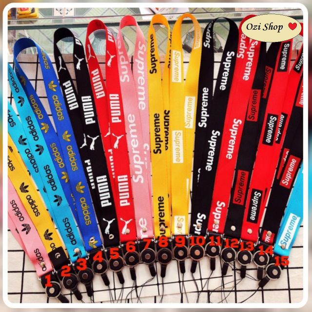 Dây Đeo Điện Thoại Sỉ, Dây Đeo Thẻ STRAP Bản To 15 Mẫu