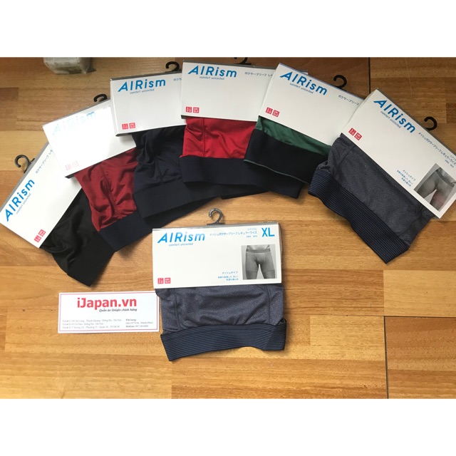 Quần lót nam Uniqlo Airism siêu mát Nhật Bản