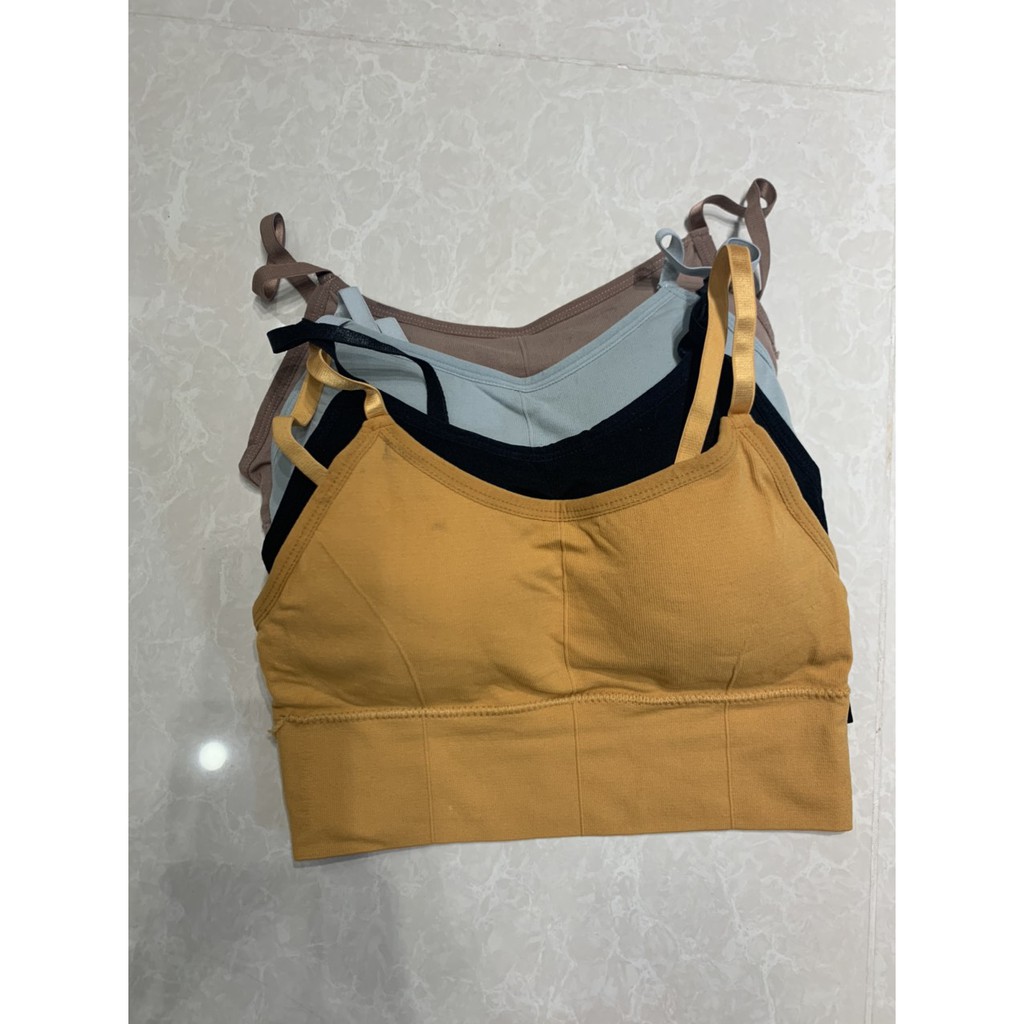 Áo Bra Nữ Cao Cấp 2 Dây Thun Tăm Lefe PK01 | BigBuy360 - bigbuy360.vn