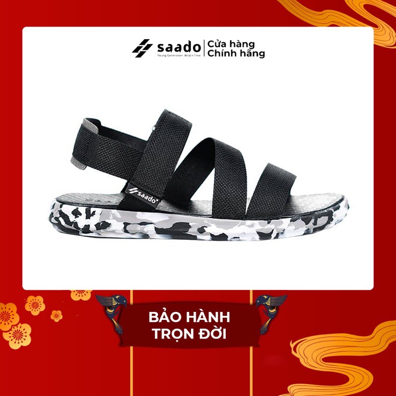 [CHÍNH HÃNG] SANDAL SAADO | CL01 – Biệt Đội Bóng Đêm | Giày Sandal Nam Nữ