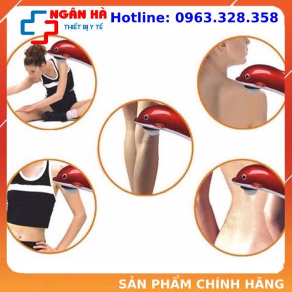 Máy massage cầm tay, Máy massage toàn thân, con cá heo 3 đầu dolpin