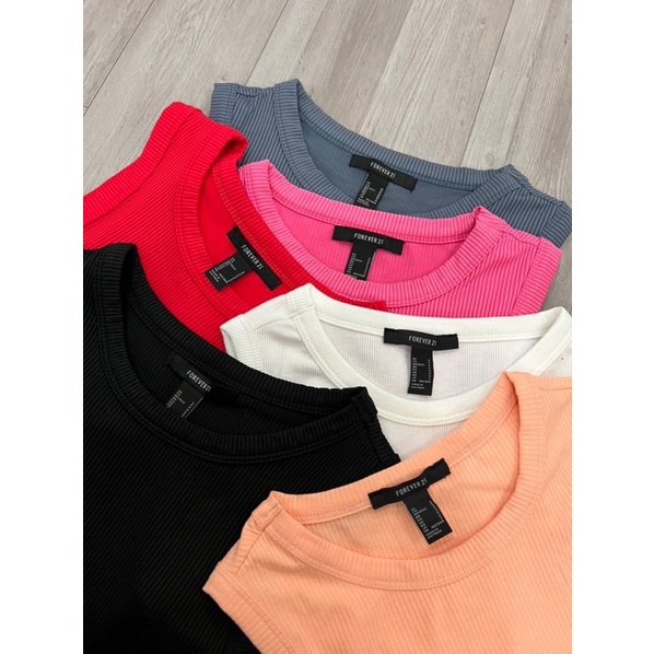 Áo thun croptop vạt bầu nhiều màu hot
